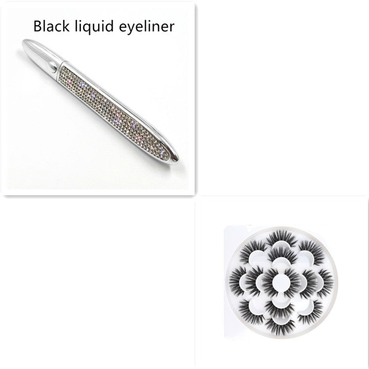 False Eyelashes + Eyeliner Set