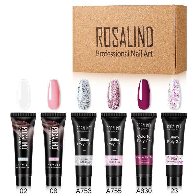 Multi-color Nail Hardening Glue Set