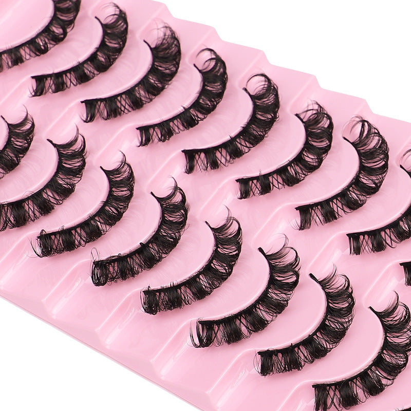 10 pairs of fake eyelashes
