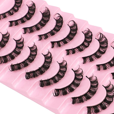 10 pairs of fake eyelashes