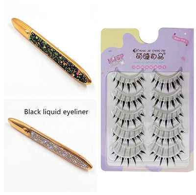 False Eyelashes + Eyeliner Set