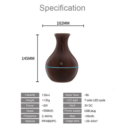 LED Vase humidifier