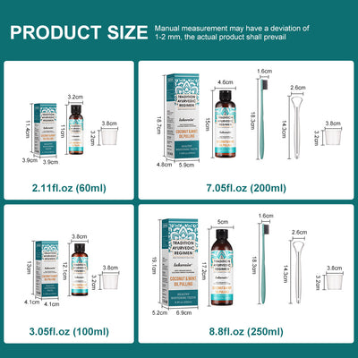 Coconut Lakerain Mouthwash Oil Set