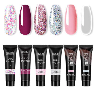 Multi-color Nail Hardening Glue Set