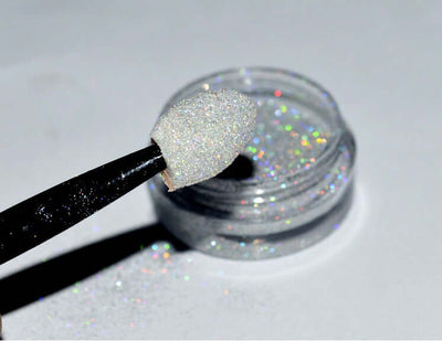 Shimmering Holographic Nail Art Powder