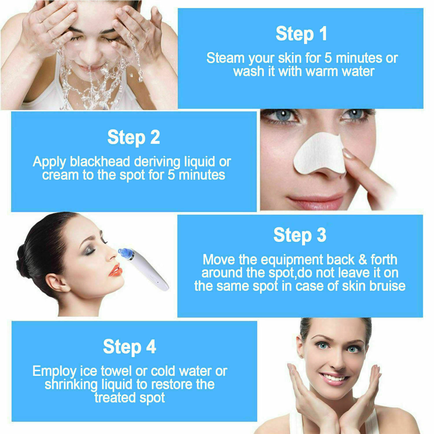 Electric Blackhead Vacuum Remover