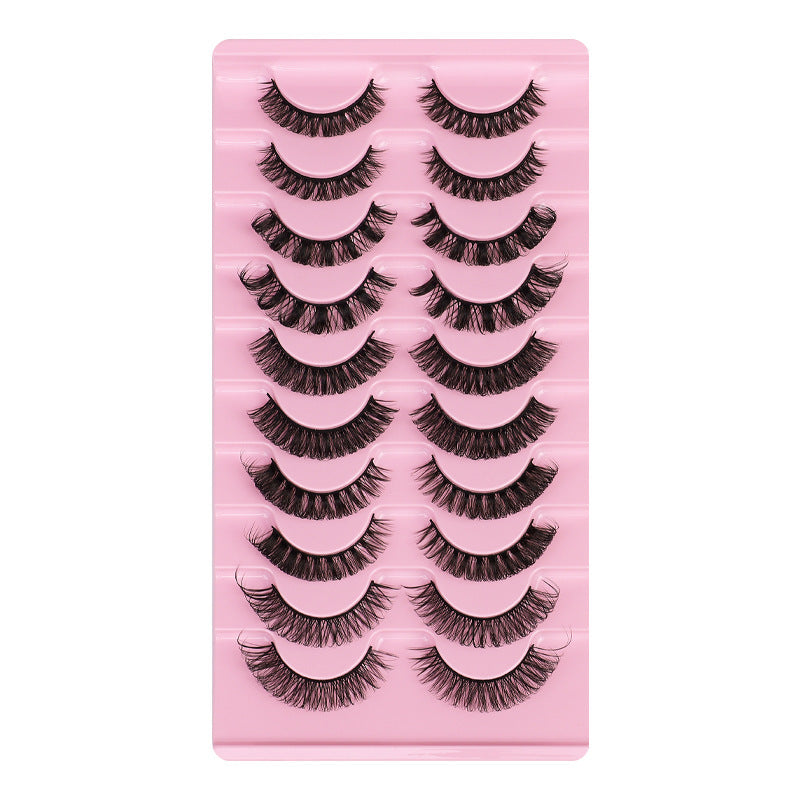 10 pairs of fake eyelashes