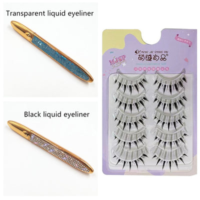 False Eyelashes + Eyeliner Set