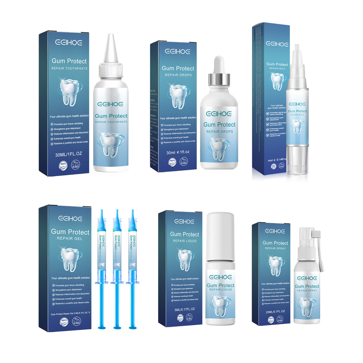 Gum Repair Set