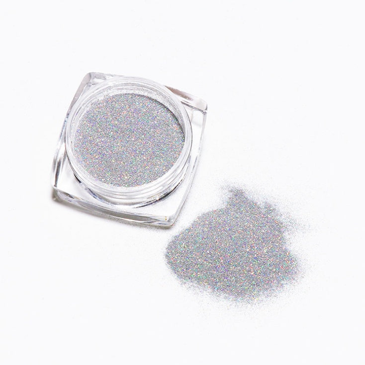 Shimmering Holographic Nail Art Powder