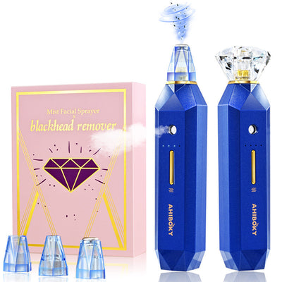 2-IN-1 Blackhead Vacuum Extractor + Facial Mist Sprayer Set