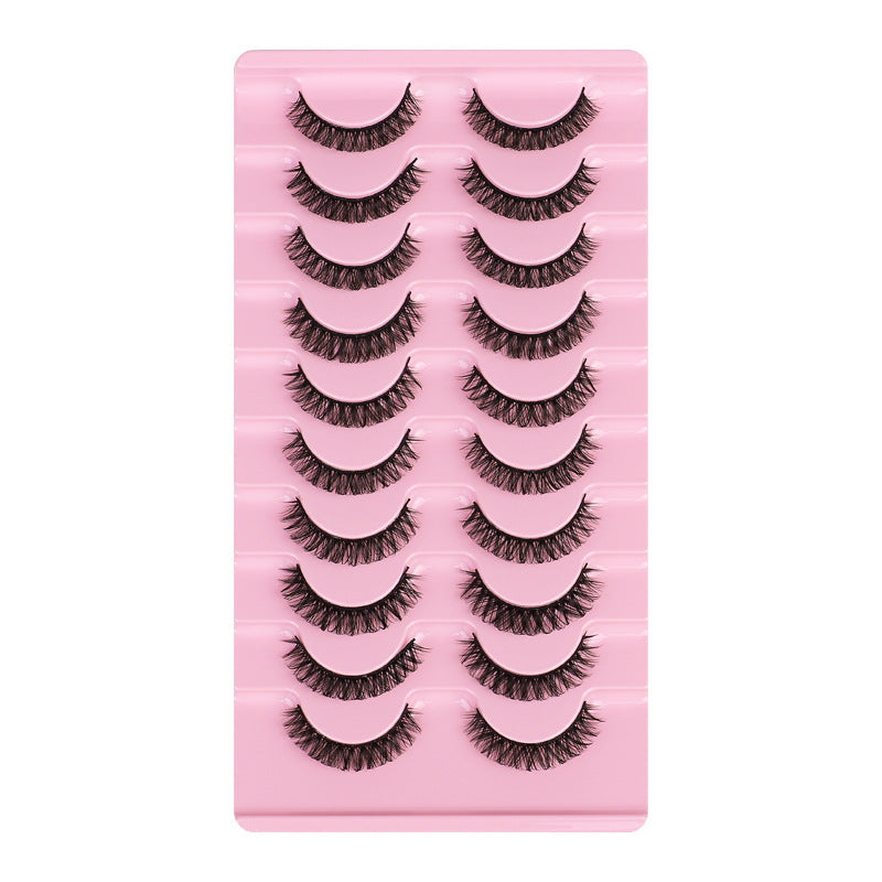 10 pairs of fake eyelashes