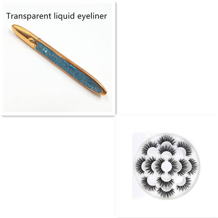 False Eyelashes + Eyeliner Set