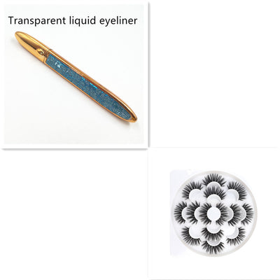 False Eyelashes + Eyeliner Set