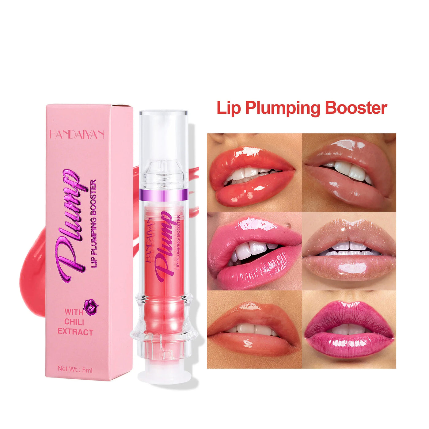 Lip plumping gloss