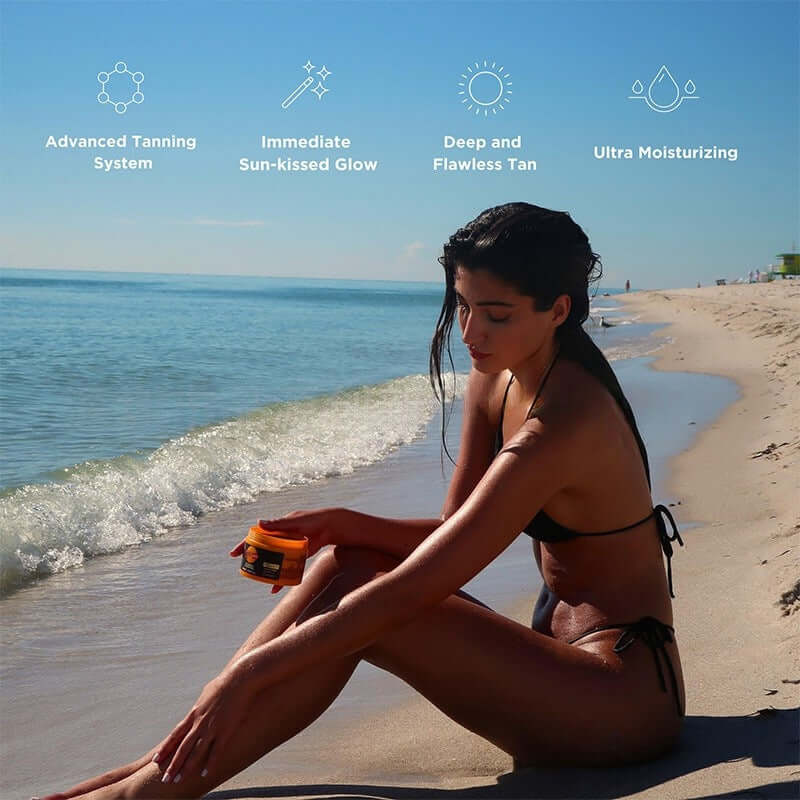 Sun Tanning Gel for a Golden Glow
