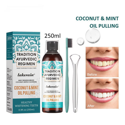 Coconut Lakerain Mouthwash Oil Set