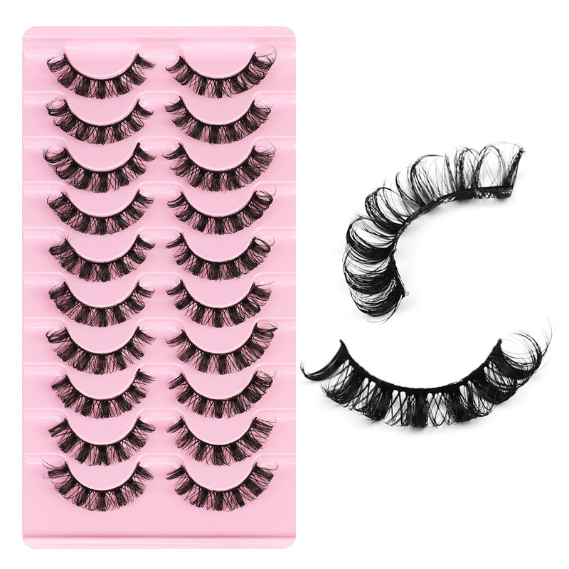 10 pairs of fake eyelashes