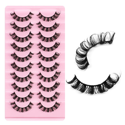 10 pairs of fake eyelashes