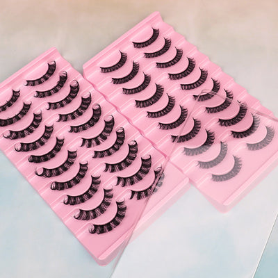 10 pairs of fake eyelashes