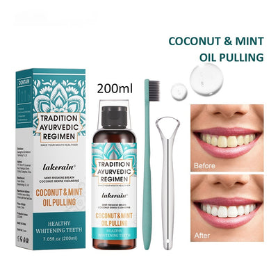 Coconut Lakerain Mouthwash Oil Set