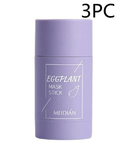 Cleansing Green Tea Oil Control Anti-Acne Whitening Clay Stick Mask