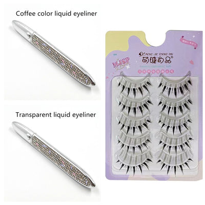 False Eyelashes + Eyeliner Set