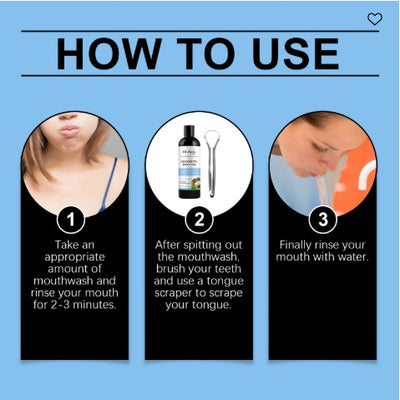 Coconut Mint Oil Mouthwash