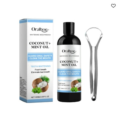 Coconut Mint Oil Mouthwash