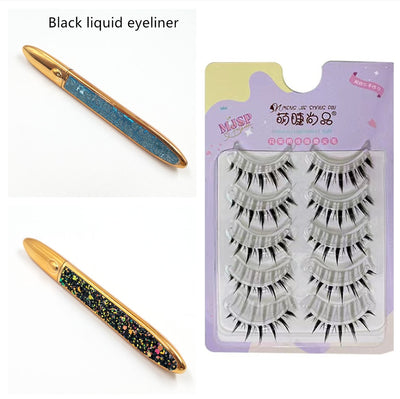 False Eyelashes + Eyeliner Set