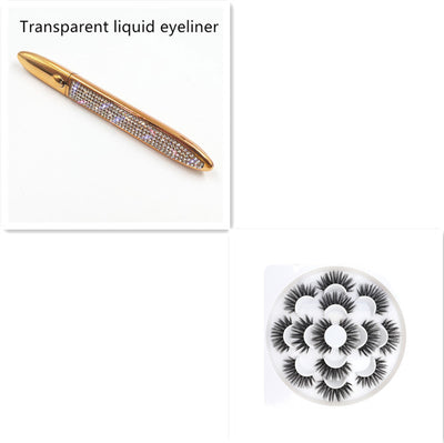 False Eyelashes + Eyeliner Set