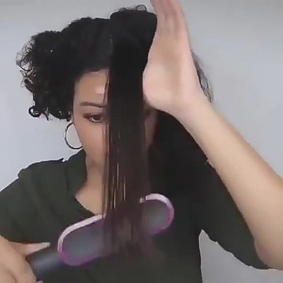 2-in-1 Hair Straightener & Hot Comb