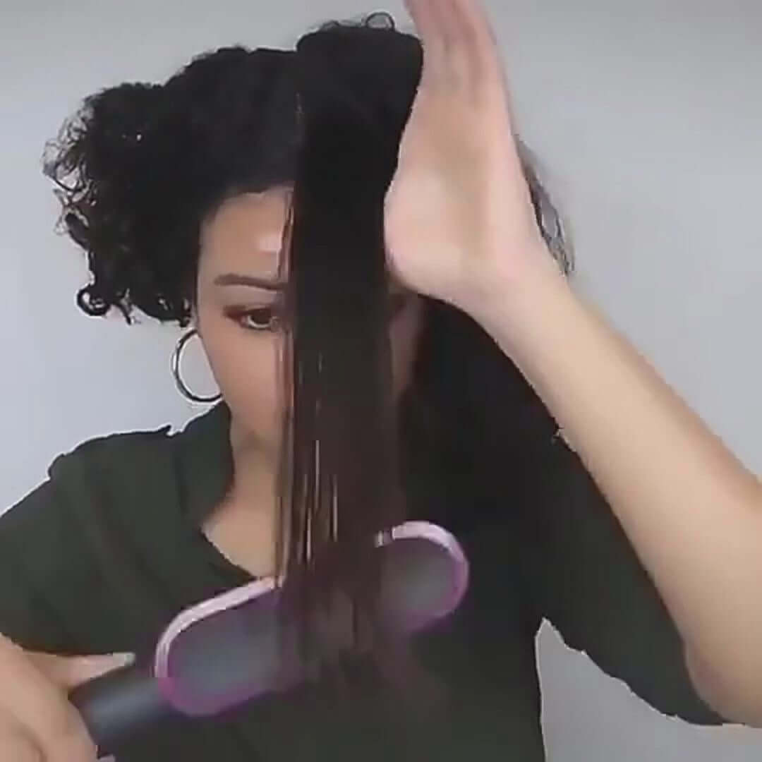 2-in-1 Hair Straightener & Hot Comb