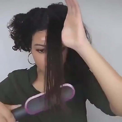 2-in-1 Hair Straightener & Hot Comb